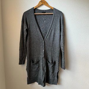 Halogen Knit Grey Long Cardigan
